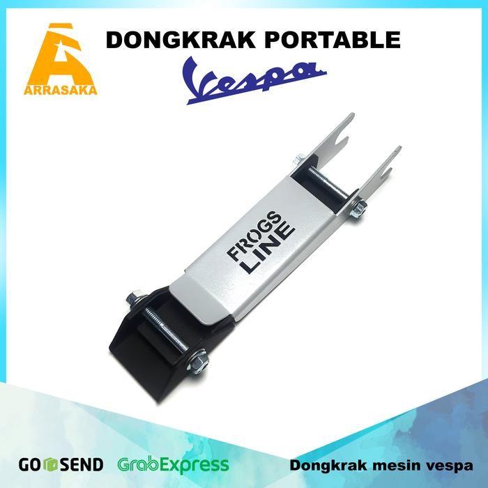 DONGKRAK MESIN VESPA - DONGKRAK MESIN VESPA PORTABLE - DONGKRAK LIFTING VESPA