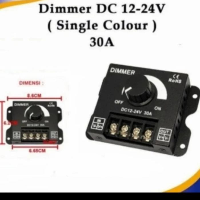 DIMMER DC 12V-24V 30A