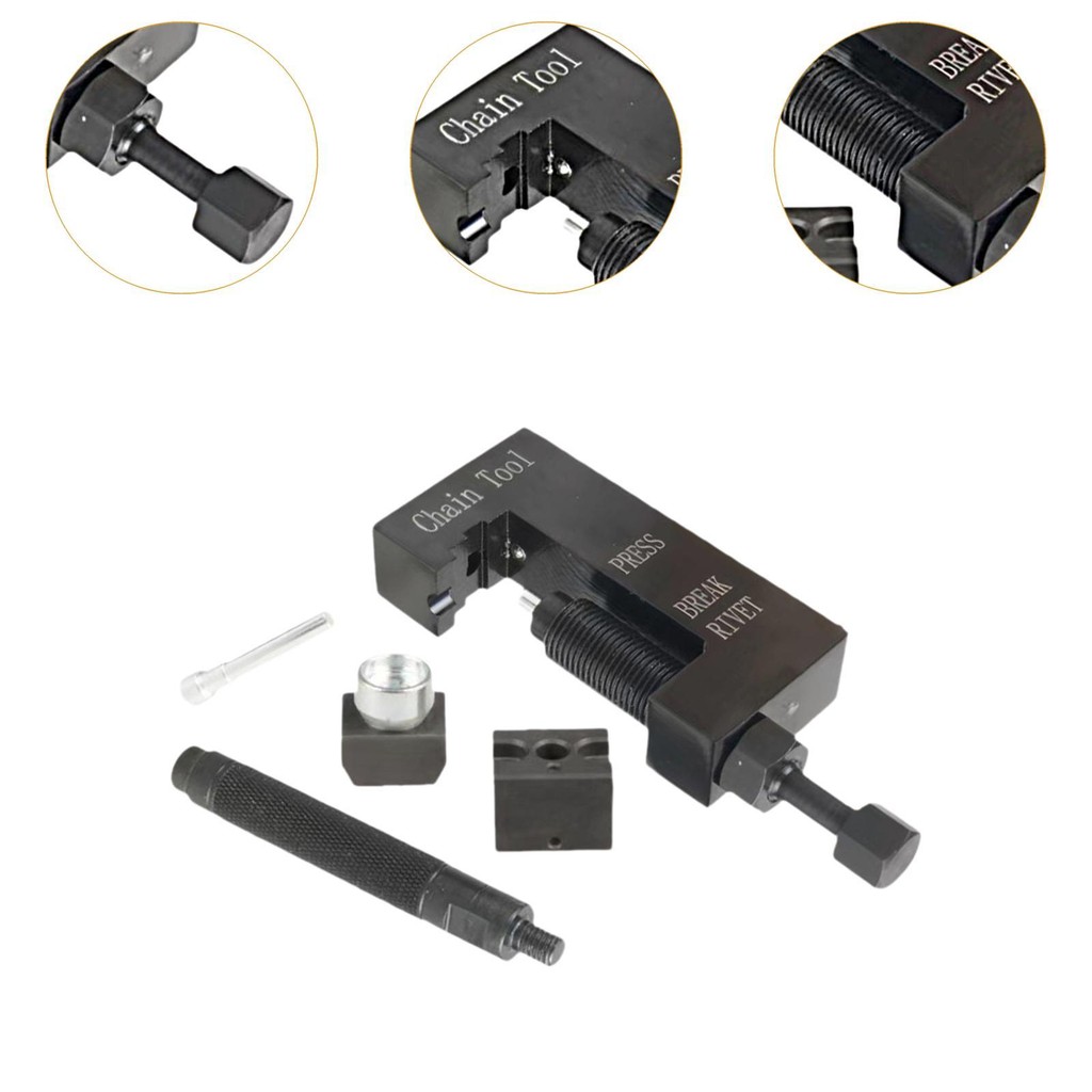 Motorcycle Chain Breaker Tool Riveting Pressing Tool For Atv Bike