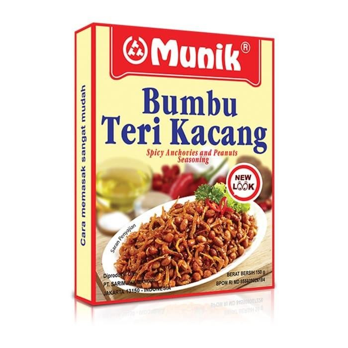

Pilihan- Bumbu Teri Kacang Munik - 150 Gr