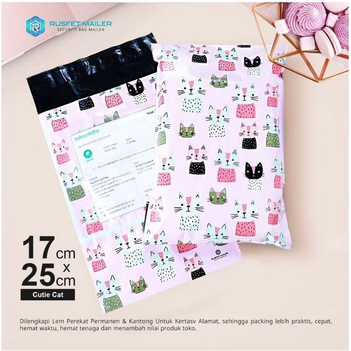 

Pilihan- Amplop Plastik Polymailer Cuttie Cat ( Uk : 17Cm X 25Cm )