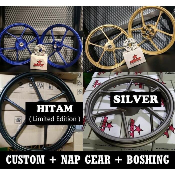 Velg Chemco Brt Pnp Mx King Custom Klx Crf Dtracker Fu Sonic Cb Tiger