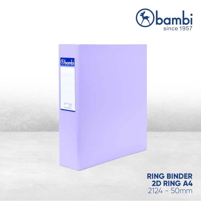 

Bambi Binder D-Type 2 Ring 2124 A4