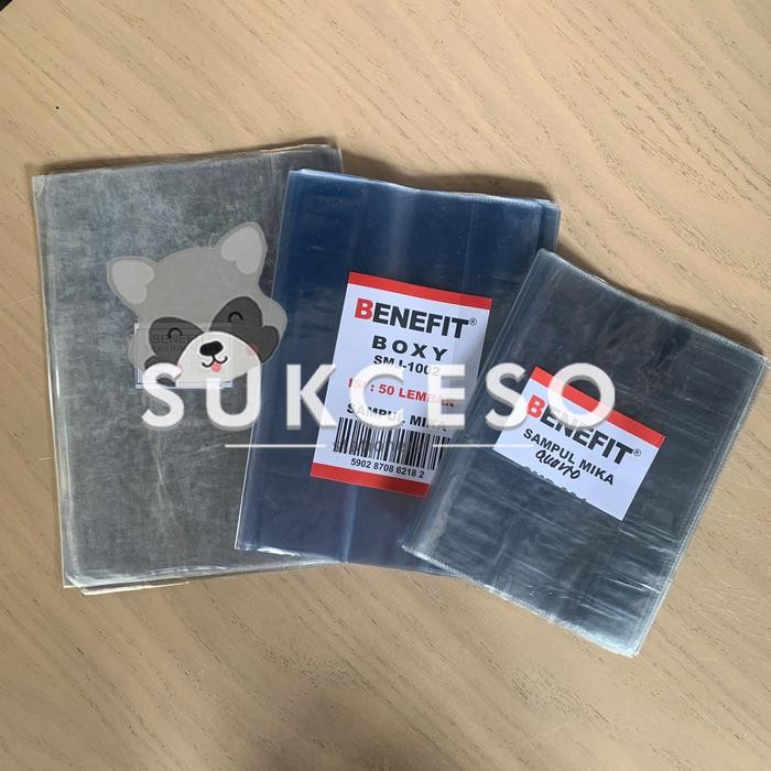

Benefit Sampul Mika Jadian / Sampul Plastik Mika Tebal PER PAK