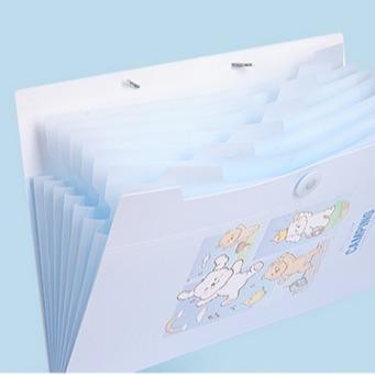 

Deli Map Dokumen Harmonika / Expanding File A4 Pink Biru PM303 Stationery