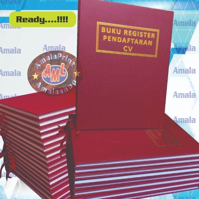 

BUKU REGISTER PENDAFTARAN CV