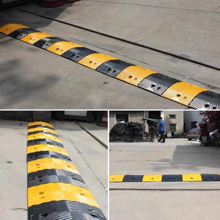 SPEED BUMP RUBBER / POLISI TIDUR KARET 1M TINGGI 7CM
