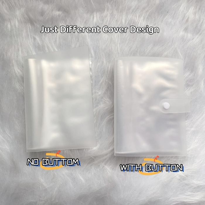 

40 Slots Matte Photo Album 6Inch 20 Pages Bookmark Storage Personal Pc Four Grid Protection Book