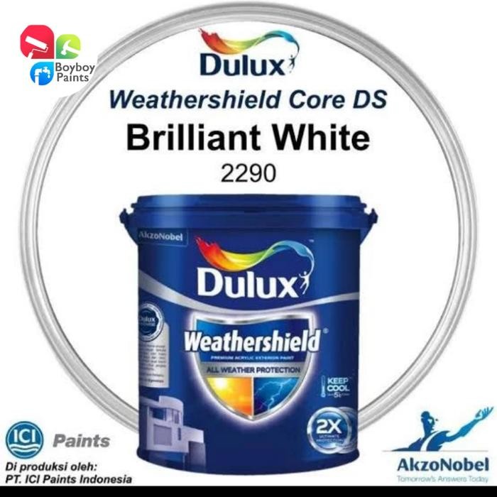 Cat Dulux Weathershield Brilliant White 2.5 Liter