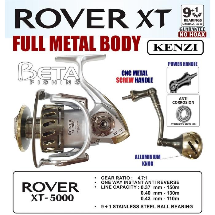 KENZI Reel Pancing Rover XT Metal Mancing Reel Pancing