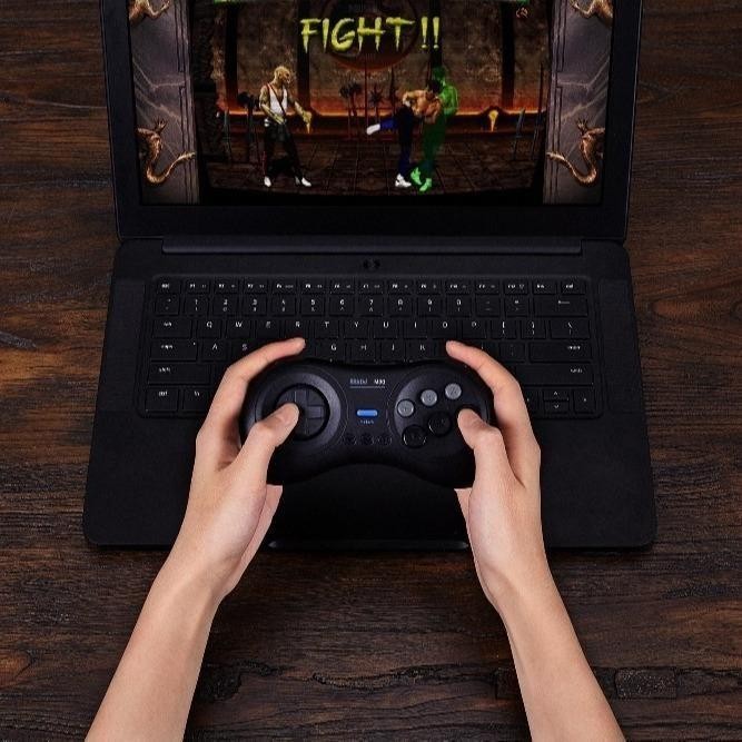 8Bitdo M30 Bluetooth Gamepad Controller 6 Button Md Style