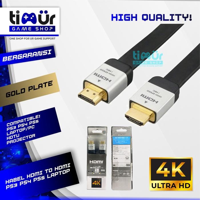 Pilihan- Kabel Hdmi Sony - Cable Hdmi To Hdmi - Gold Plate