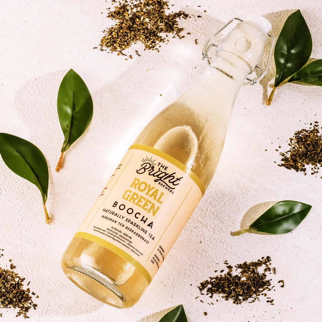 

Sparkling Green Tea Kombucha 500 ML - Minuman Teh Hijau Fermentasi