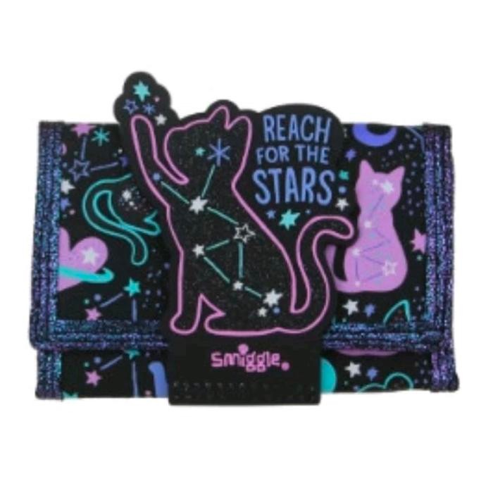 ASLI Smiggle Dompet Starry Cat/Wet Smiggle/Kado/Dompet Anak READY STOCK