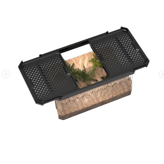Nomoy Sliding Box Cage - Kandang Reptil Hamster Gecko Iguana Ular Ikan Isopod Jangkrik Dubia Reptile