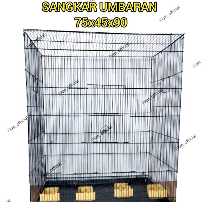 Kandang umbaran burung kucing kelinci Super Jumbo