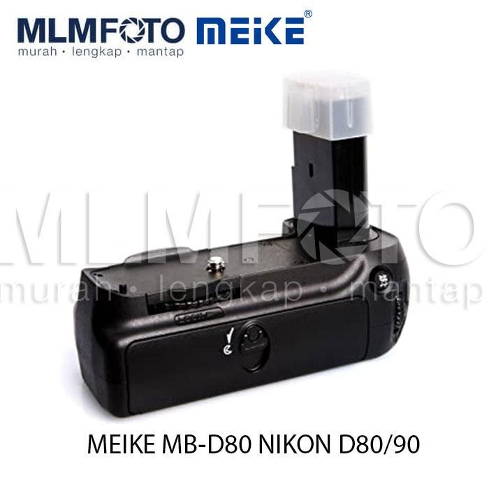 Termurah Meike Battery Grip Mb-D80 (For Nikon D80, D90) Terlariss 