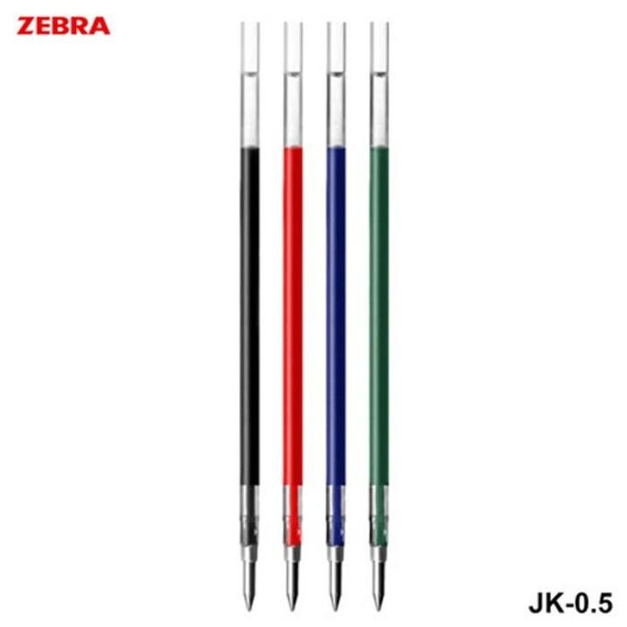 

New Refill Zebra Sarasa 3 3B 2S 2SB 0.5 mm Isi Ulang Pulpen JK-0.5