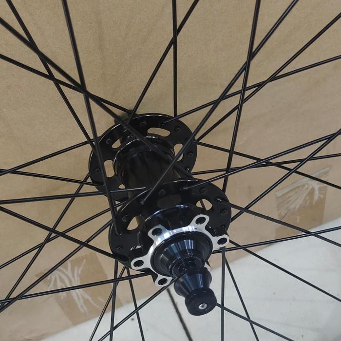 Banyak Dicari Wheelset Velg Set Mtb 26 27.5 Raze R6/R7 Disc Brake 32 Hole Jari Jari Stainless Six