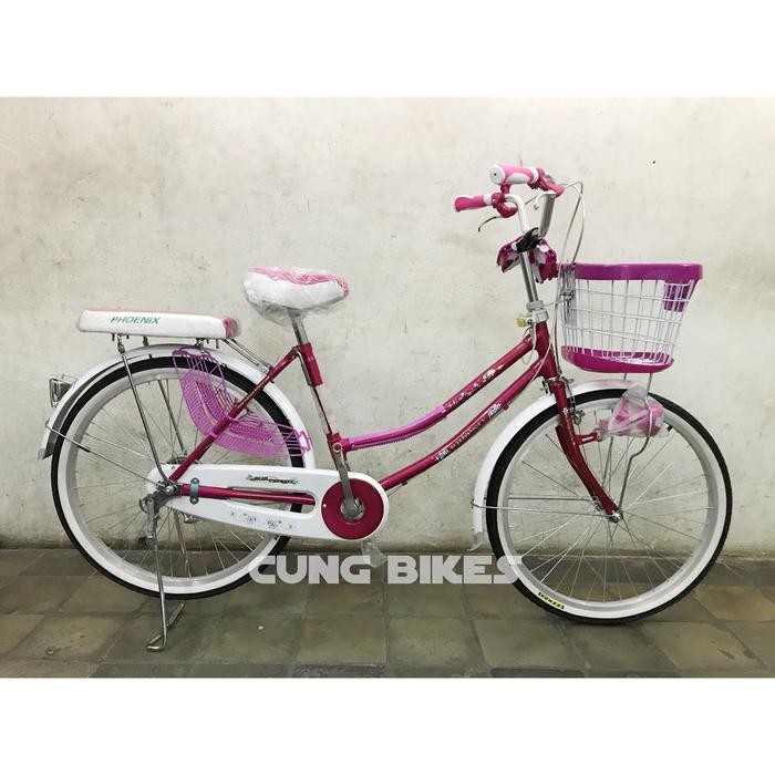 Hemat Sepeda Mini 24 Phoenix 883 Kunci Stang Untuk Remaja Dan Dewasa/Sepeda Mini Phoenix Ukuran 24