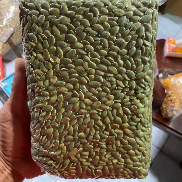Pilihan- Kwaci Kupas Biji Matahari Biji Labu Kuning Rasa Original