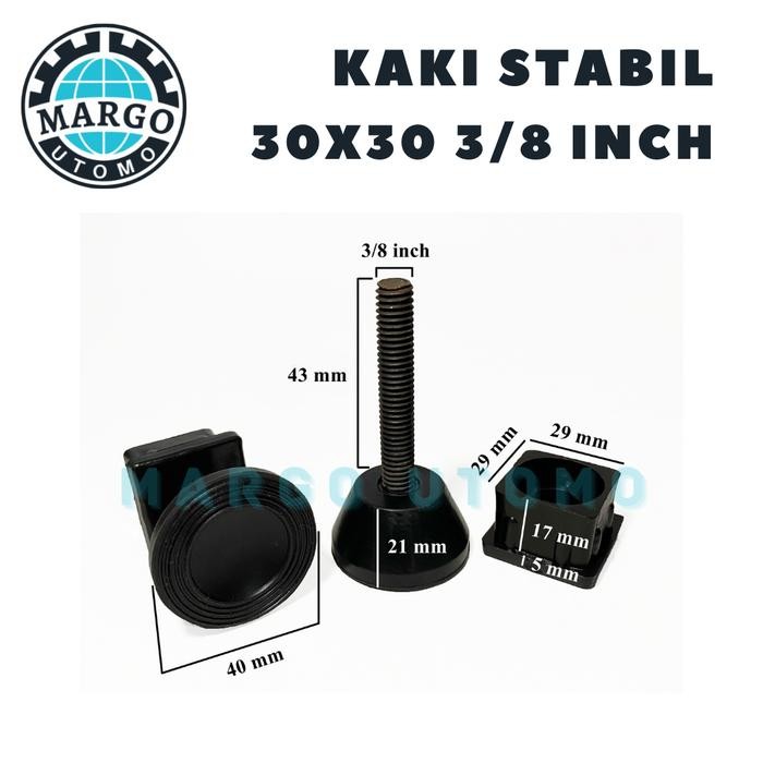 New kaki stabil besi hollow 30x30