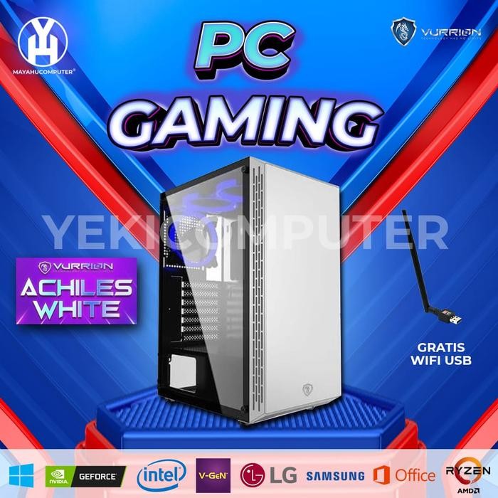 Pilihan- Pc Gaming I5-10400F Rtx 3050 8Gb Rakitan Gaming Pc I Pc Rakitan I5-10400F Rtx 3050 8Gb