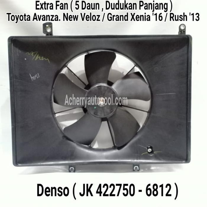 Extra Fan ( 5 Daun , Dudukan Panjang ) Toyota New Avanza Veloz
