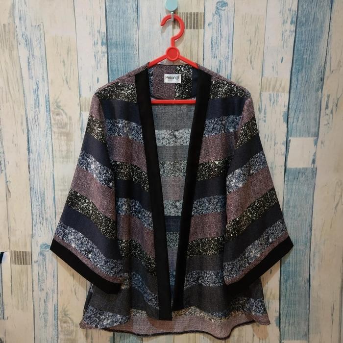 Pilihan- Outer Kardigan Wanita Model Kimono Jumbo Terbaru Cardigan Korea