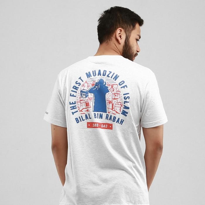 Pilihan- Kaos Dakwah - Alknown - Bilal Bin Rabah (Misty)