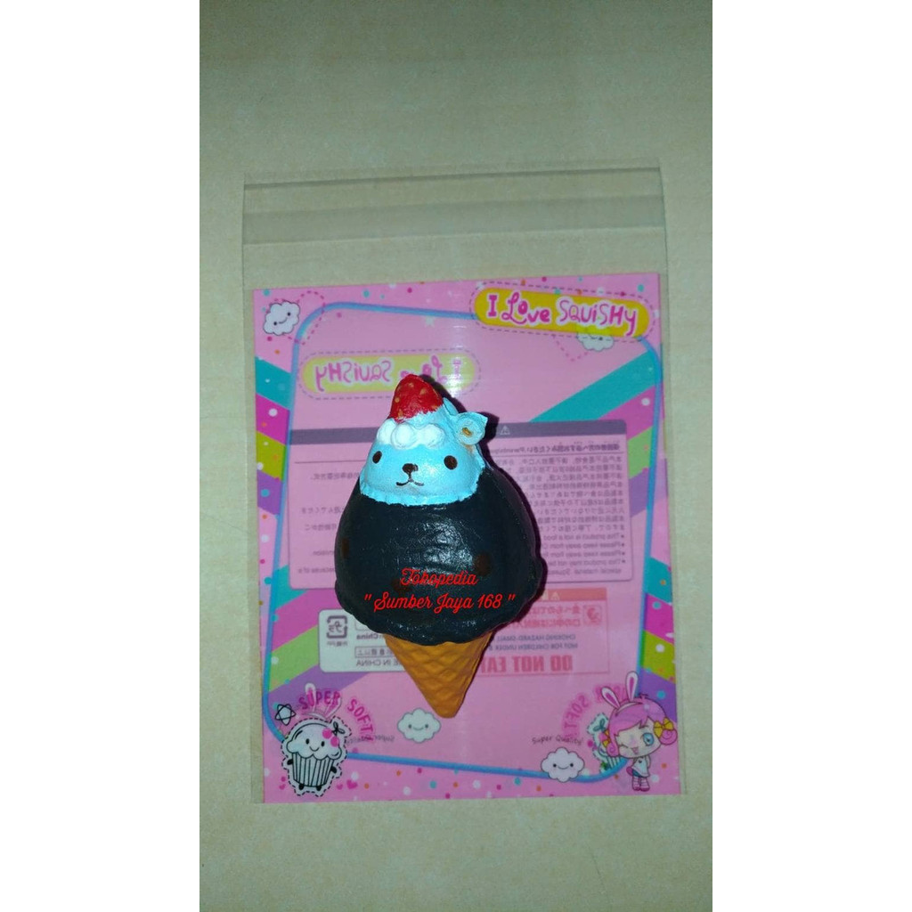 Kapibarasan Ice Cream Squishy