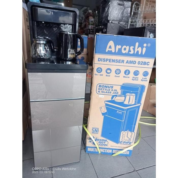 Dispenser Galon Bawah Arashi AMD-02BC