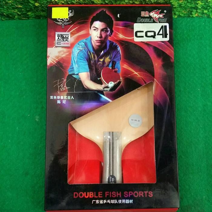 kayu bet tenis meja double fish CQ4