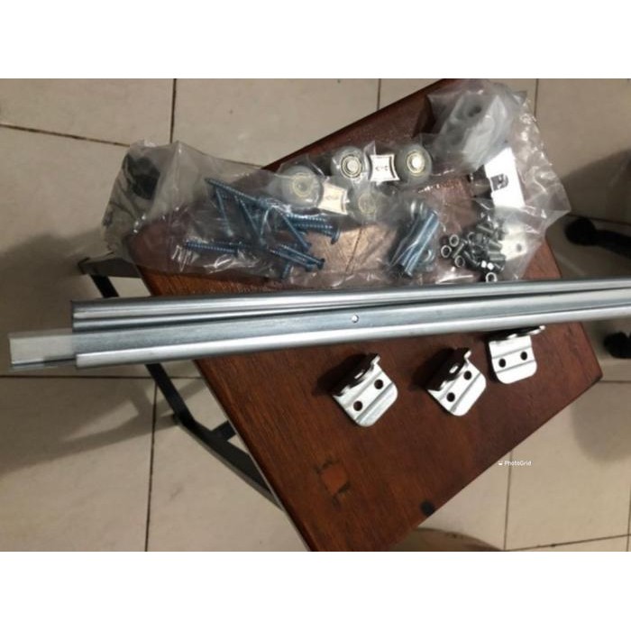 rel pintu geser 2,1 meter Rel Pintu Geser 210 Cm rel pintu slading 2,1