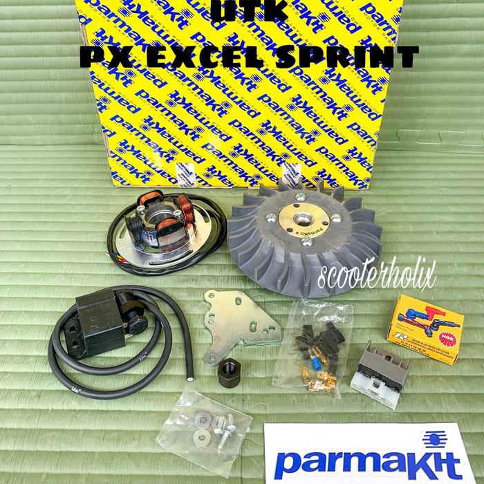 Pengapian Set Parmakit Italy Utk Vespa Px Excel Sprint As Gede