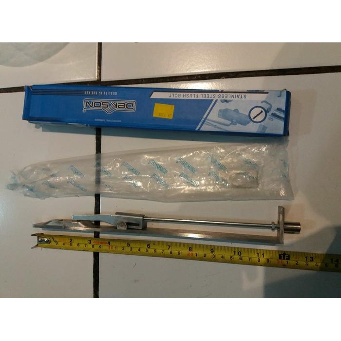 Grendel Tanam / Flush Bolt Dekkson FB050 12" SSS