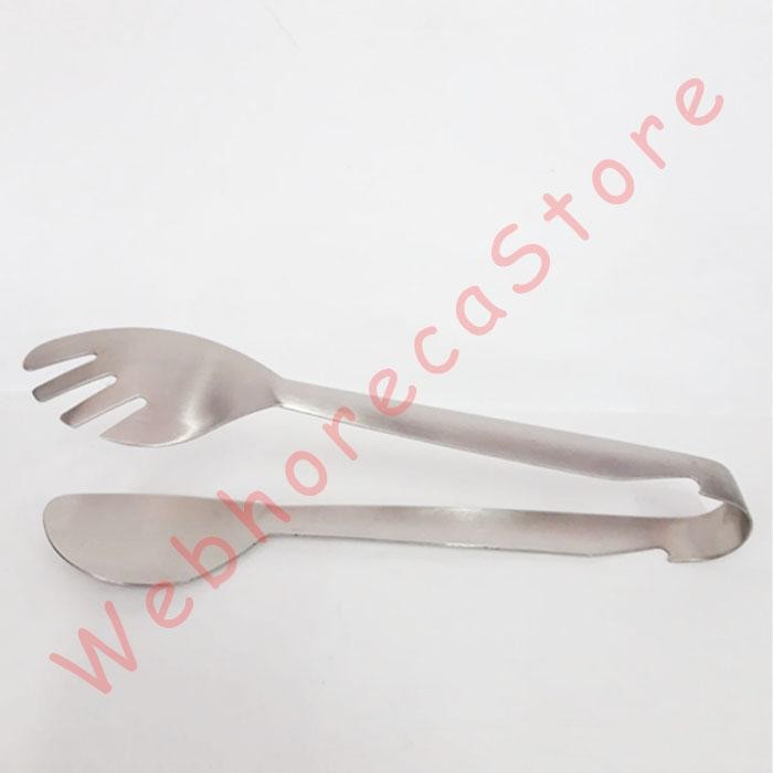 Akebonno Multi Purpose Serving Tongs/ Capit Stainless - Segi