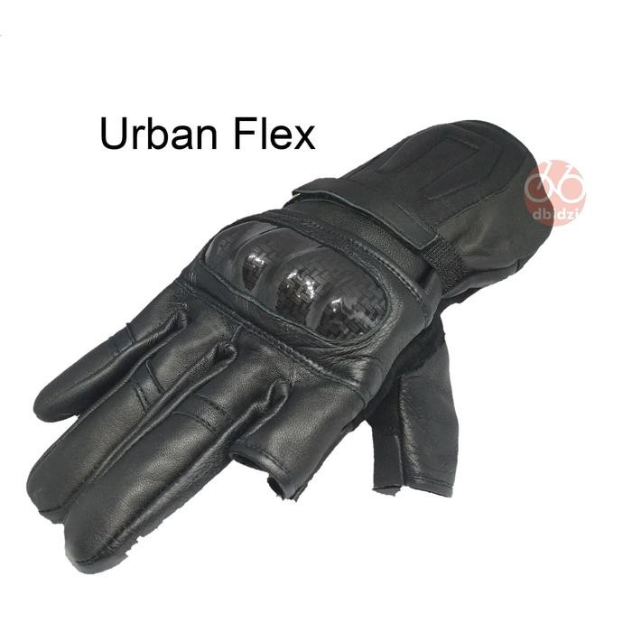 URBANflex sarung tangan motor kulit asli garut gloves touring racing terlaris
