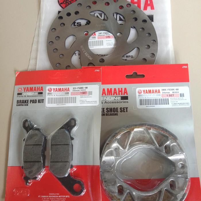 Unik Piringan Depan+Kampas Rem Mio J/Soul Gt 113/Mio Gt 113/Ori Terlariss 