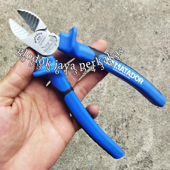 Terhemat Matador Tang Potong Kabel 7 Inch Original Germany Terlariss 