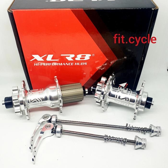 HUB FREEHUB XLR8 28 HOLE 32 HOLE SILVER