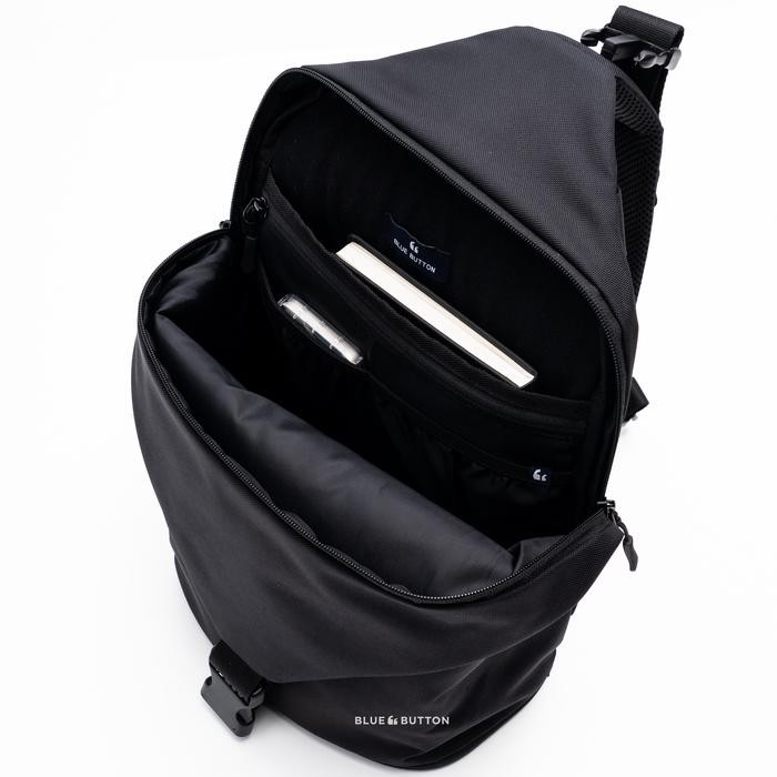 BlueButton Tech Sling Bag-Ballistic Nylon Anti Robek Tas Selempang Pria