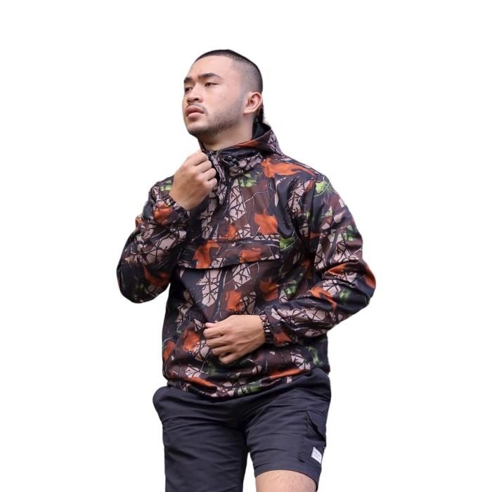 ORIGINAL Jacket Cagoule Camo Perbakin Green READY STOCK