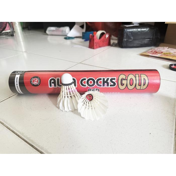 ShuttleCock Alba Cocks Gold Kok Badminton Shuttle Cock