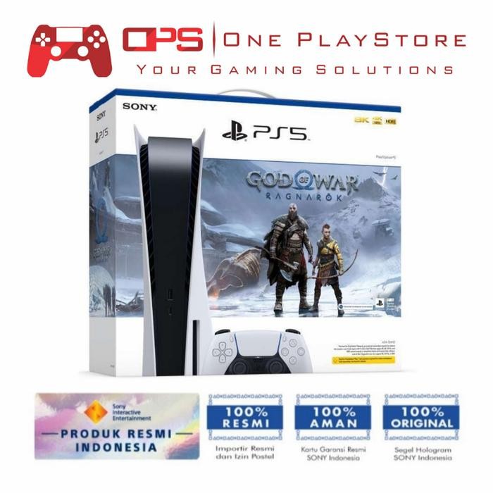 Sony PS5 PS 5 Playstation 5 (Disc Edition) Resmi Indonesia BNIB Bundle