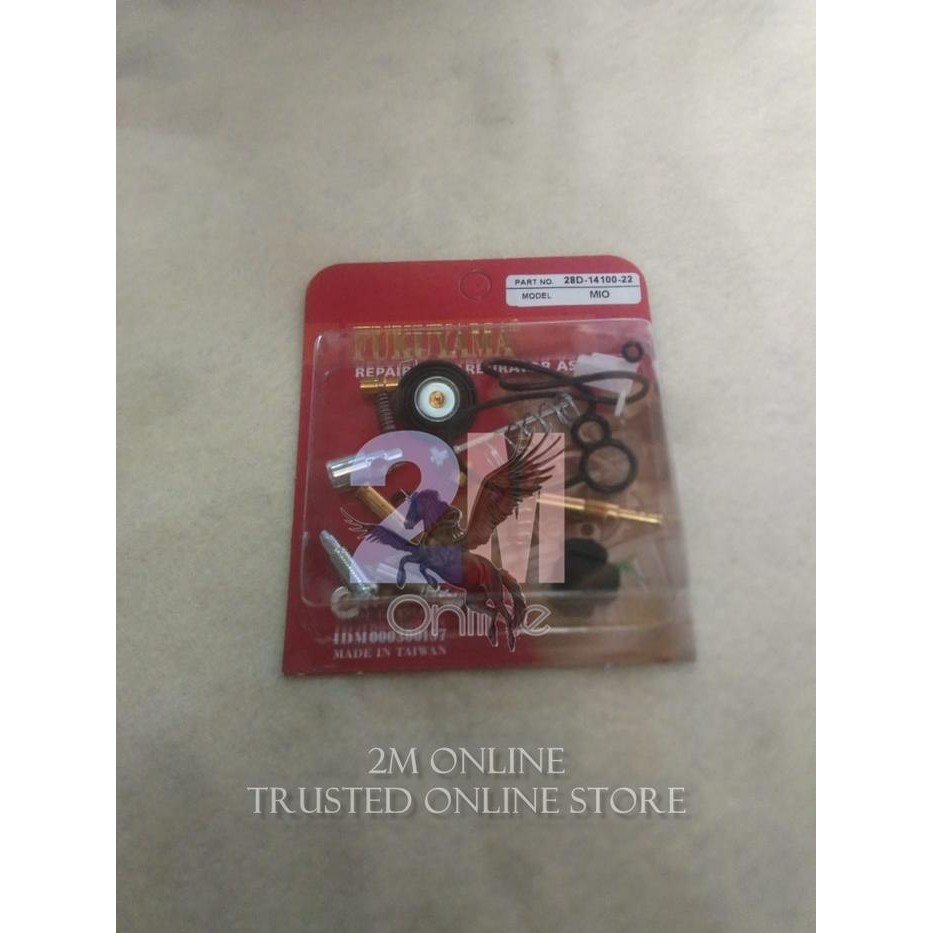 KARBURATOR REPAIR KIT MIO MERK FUKUYAMA 28D-14100-22