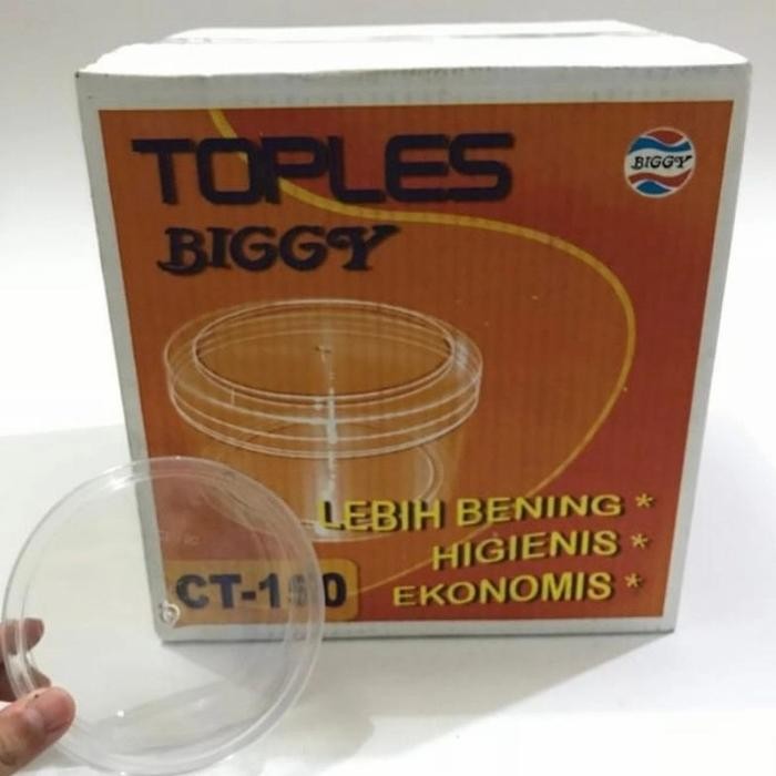 Toples Biggy CT 150 / Toples Kue Kering 250 Gram 1 Dus (24 Pcs)