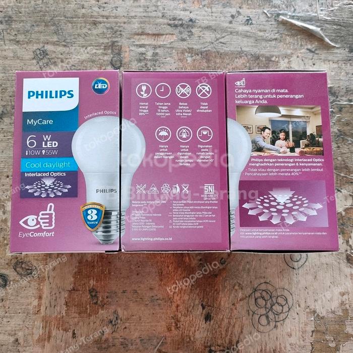 Lampu Led Philips 6 Watt