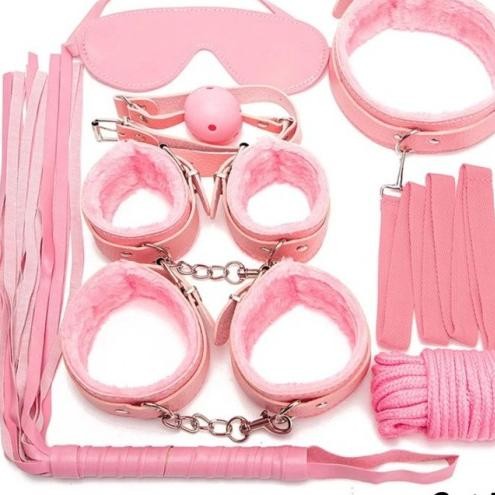 Aman,amanah-- Paket Perlengkapan Aksesoris Fashion Kostum Cosplay Tali Cinta Lingerie Set 7 Pcs 10