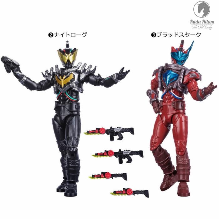 Ready Shodo-O Outsider Kamen Rider 6 Build Night Rogue & Blood Stark